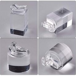 Acryl Single Schmuck Display Ständer Sets&nbsp;RDIS-FG0001-02