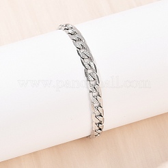 Panzerkettenarmbänder aus 304 Edelstahl für Damen&nbsp;BJEW-G757-14P