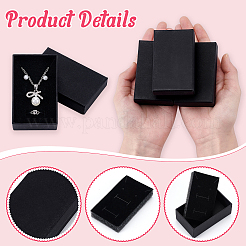 Coffrets cadeaux de bijoux en papier&nbsp;CON-WH0089-257