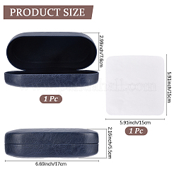 1 funda de cuero sintético para gafas&nbsp;ABAG-CN0001-56A