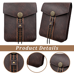 Sacs banane médiévaux en cuir PU&nbsp;AJEW-WH20070-053A