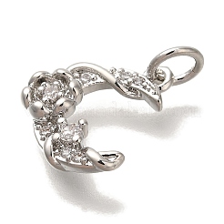 Micro Pave Bijoux de zircone cubique en laiton de placage en râtelier&nbsp;KK-I720-61P