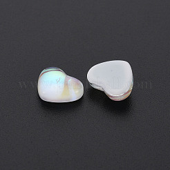 Cabochon in vetro elettrolitico traslucido&nbsp;X-EGLA-T026-002
