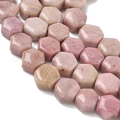 Natur Rhodonit Perlen Stränge&nbsp;G-G463-A11-8x9mm