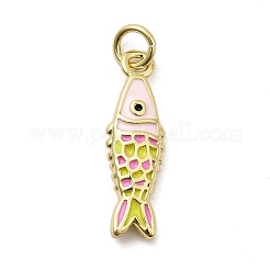 Pendentifs d'émail en laiton &nbsp;KK-A266-39G