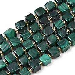 Natur Malachit Perlen Stränge&nbsp;G-G053-B25-03
