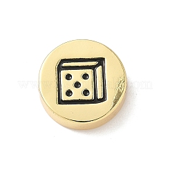 Messing Emaille-Perlen&nbsp;KK-L239-064G