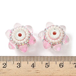 Perline di strass acrilici scintillanti&nbsp;CLAY-NH0003-01S-01