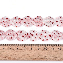 Handgemachte Glasperlen Millefiori-Stränge&nbsp;LAMP-T021-29A