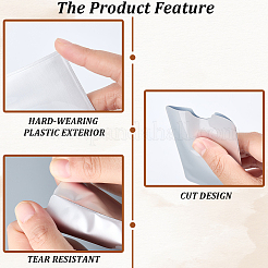Porte-carte d'identité en aluminium et plastique&nbsp;AJEW-WH20018-54A-08