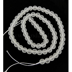 Quarz-Kristall-Perlen Stränge&nbsp;G497-4mm