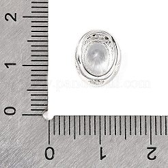 Perles de zircone cubique micro pave en Laiton&nbsp;KK-D408-11S-07A