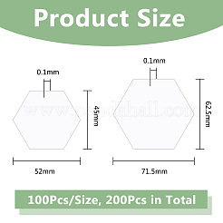 200 Stück Quiltvorlagen aus Papier in 2 Stilen&nbsp;DIY-DC0002-71