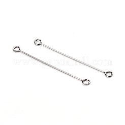 Épingles à œil en acier inoxydable 304 résistantes au ternissement&nbsp;STAS-I141-01A-P