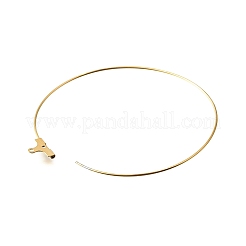 Colgantes de acero inoxidable 304 con recubrimiento al vacío de PVD&nbsp;STAS-T031-20-50mm-G