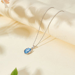 1 Stück 925 Sterling Silber Anhänger Cabochon-Fassungen&nbsp;STER-BC0003-78B