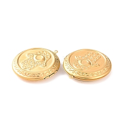 Pendentifs médaillons en acier inoxydable 304&nbsp;STAS-F139-001G
