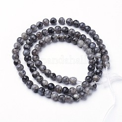 Brins de perles de larvikite naturelles&nbsp;GSR3mmC128