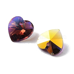 Breloques de verre électrolytique&nbsp;GGLA-Z002-02B