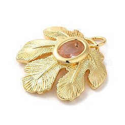 Pendenti in ottone placcato a cremagliera&nbsp;KK-U022-08C-01