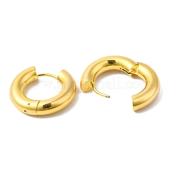 Orecchini a cerchio Huggie in acciaio inossidabile&nbsp;EJEW-P228-05A-G-1