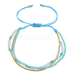Mehrlagige Armbänder aus Messing&nbsp;BK3958-2