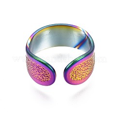 Bague de manchette en acier inoxydable 304&nbsp;RJEW-N038-077