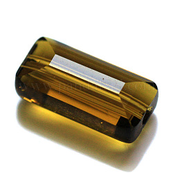 Abalorios de cristal austriaco de imitación, aaa grado, facetados, Rectángulo, oliva, 10x15.5x7mm, agujero: 0.9~1 mm