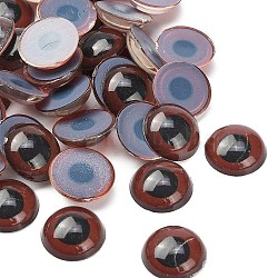 Глаза кабошоны поделки скрапбукинг поделки игрушки аксессуары, кокосового коричневый, 14x3.5 мм