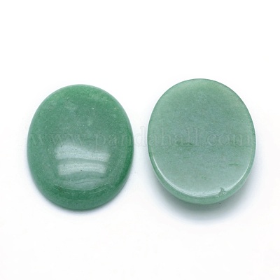 Natürlichen grünen Aventurin Cabochons&nbsp;G-P393-I06-1