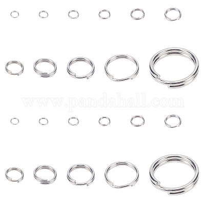 Wholesale SUPERFINDINGS 201 Stainless Steel Split Ring 