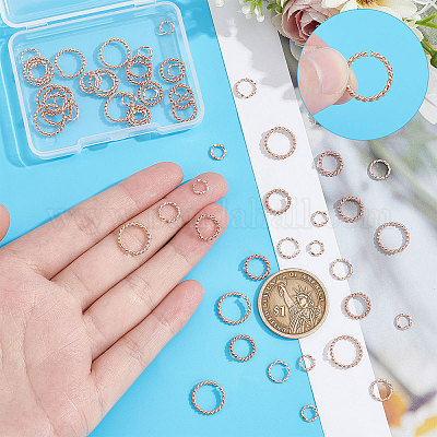 Shop Unicraftale 304 Stainless Steel Jump Rings for Jewelry Making