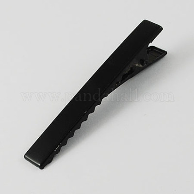 Eisen Flach Alligator Haarspange Zubehör&nbsp;X-PHAR-S039-56mm-1