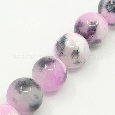 Chapelets de perles en jade persan naturel&nbsp;G-D434-6mm-13-1