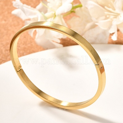 Bracelets en acier inoxydable 304 avec placage ionique (IP)&nbsp;BJEW-E277-42A-G-1