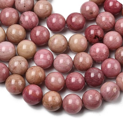 Perles de rhodonite naturelles&nbsp;GSR018-1