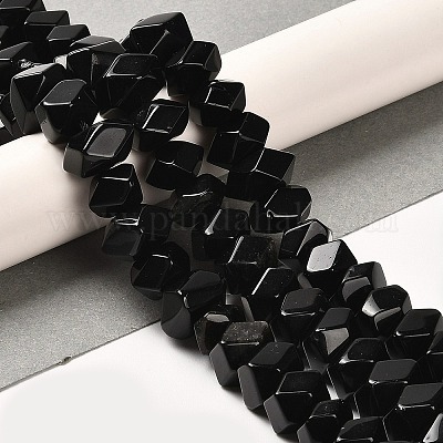 Natürlichen Obsidian Perlen Stränge&nbsp;G-N327-05-11-1