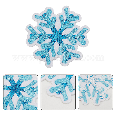 Wholesale Christmas Theme Computerized Embroidery Cloth Self Adhesive  Patches 