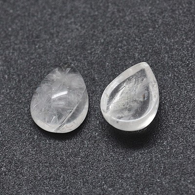 Natürlichen Quarzkristall cabochons&nbsp;G-O175-22-18-1