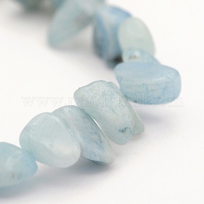 CLOSEOUT SALE Total 7 Strands of 14 Inches Full Lot of 12-24mm Aquamarine Faceted Nuggets Natural Gemstone Beads SKU#18669