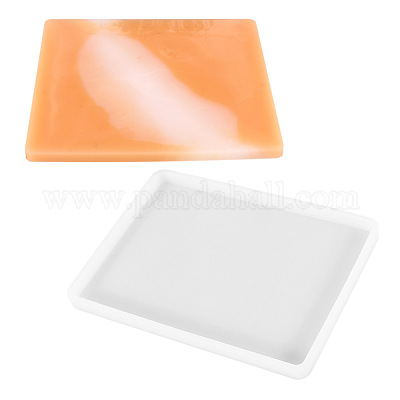 RESIN Square BEAD MOLD, Silicone Mold to make 12mm square rectangular