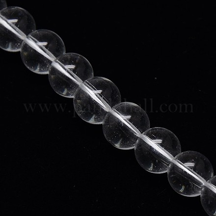 Kristall runden Glasperlen Stränge EGLA-F037-10mm-B02-1
