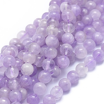Natürlichen Amethyst Perlen Stränge G-I249-B07-02-1