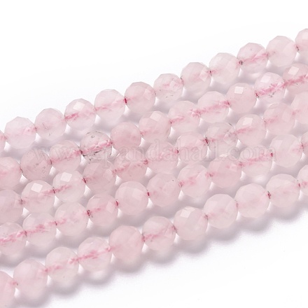 Natürlichen Rosenquarz Perlen G-H266-23-1