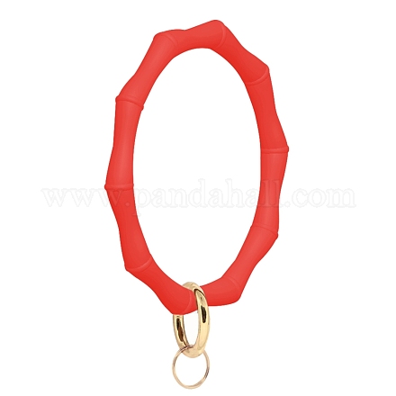 Porte-clés bracelet en silicone MOBA-PW0001-32C-1
