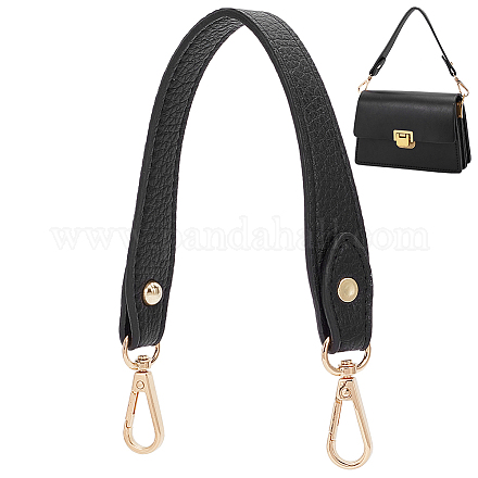Litchi Texture PU Leather Wide Bag Handles FIND-WH0005-28A-1