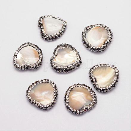Natural Shell Beads RB-P013-07-1