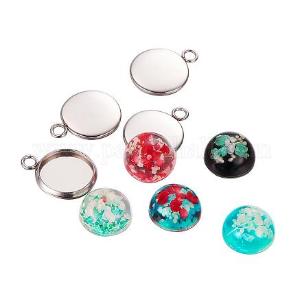 Kits de fabrication de pendentif de bijoux DIY-JP0001-C01-1