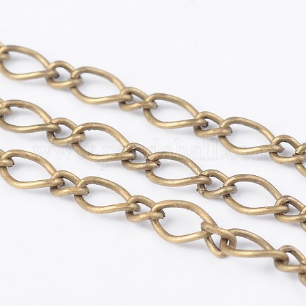Iron Handmade Chains Figaro Chains Mother-Son Chains CHSM023Y-AB-1