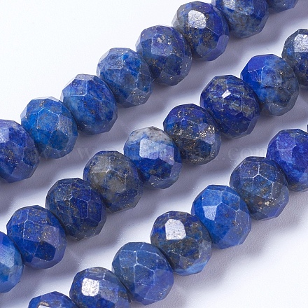 Chapelets de perles en lapis-lazuli naturel G-F568-155-C-1